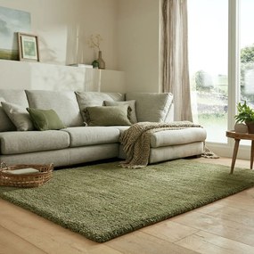 Зелен килим 80x150 cm - Flair Rugs