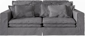 Сив диван 236 cm Nora – Ropez