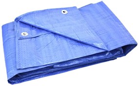 Син брезент 15x20 м 45г/м2