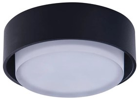 Azzardo AZ4389 - LED Лампа за вграждане в баня KASTORIA 7W/230V IP44 черна