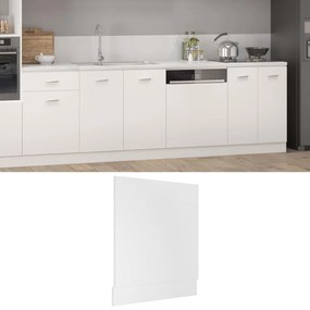 802562 vidaXL Панел за съдомиялна машина, Lyon бял, 59,5x3x67 см