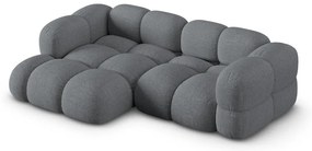 Сив ъглов диван (ляв ъгъл) Loretto – Cosmopolitan Design