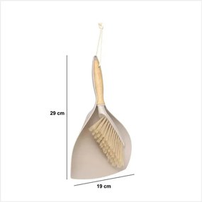 Метла и лопатка 5five, Бамбук