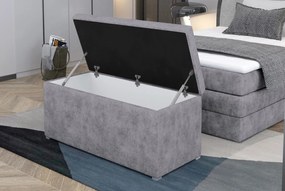 Пейка с място за съхранение Лика-Сив