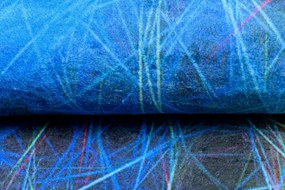 Модерен килим с цветен абстрактен модел Ширина: 80 см | Дължина: 150 см