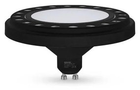 LED Крушка ECOLINE AR111 GU10/12W/230V 4000K 120° черен - Brilagi