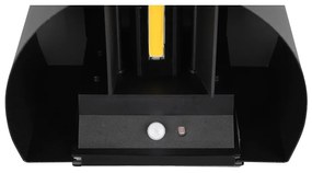 Черна LED светлина за стена Talent - Trio