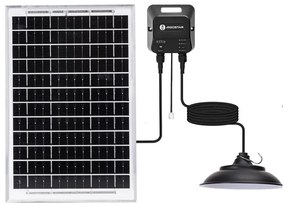 Aigostar - LED Соларен полилей LED/70W/12V 6000 mAh 6500K Ø 23,5 см