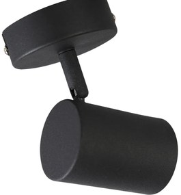 Интелигентен прожектор черен вкл. WiFi GU10 регулируем - Jeana