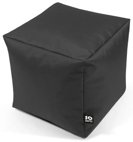 Тюркоазен детски пуф Cube M – So Soft?