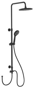 WENKO 25311100 - Душов комплект WATERSAVING SYSTEM 120 см черен