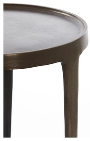 Метална кръгла странична масичка ø 43 cm Tobias – Light &amp; Living
