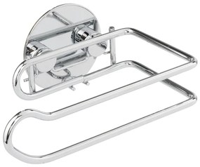 WENKO 18774100 - Държач за тоалетна хартия TURBO-LOC RUND STAHL 14 x 9 см хром