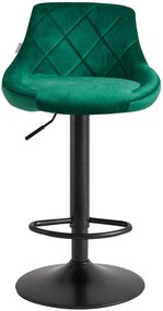 Бар стол Velluto-Зелено (2) парчета