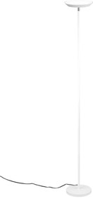 Бяла LED подова лампа (височина 178 cm) Specter – Trio