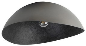 Плафон SOLARIS 1xE27/60W/230V сребристо/черно, приспособен