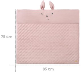 Розова детска постелка за игра Roba style - Roba