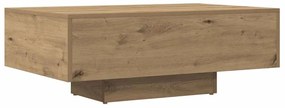856403 vidaXL Комплект кафе маси, дъб сонома, 85x55x31 см, инженерно дърво