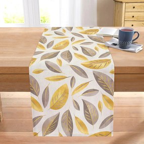 Покривка 40x130 cm Yellow And Brown Leaves – Mila Home