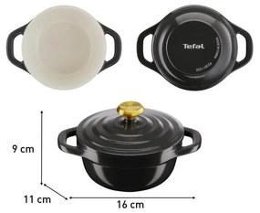 Съдове за печене в комплект от 2 бр. ø 11 см Air Mini - Tefal