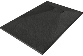 Mexen Hugo правоъгълен душ кабина SMC 100 x 70 см, черен - 42707010