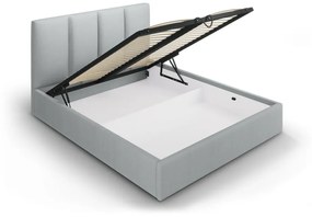 Светлосиво двойно легло , 160 x 200 cm Juniper - Mazzini Beds
