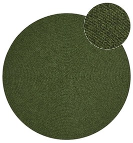 Зелен кръгъл килим за открито ø 150 cm - NORTHRUGS
