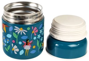 Син детски термос за храна 280 ml Fairies in the Garden – Rex London