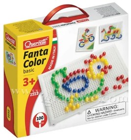 Quercetti - Мозайка Fantacolor 100 части 10mm