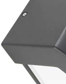 Модерна стенна лампа антрацит IP44 - Hurricane 1