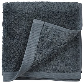 Синя хавлиена кърпа от памук Китай, 100 x 50 cm Comfort Organic - Södahl