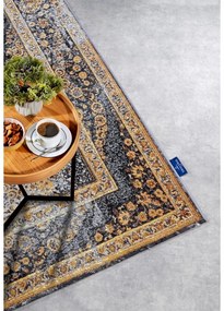 Външен килим в антрацитен и златист цвят 200x285 cm Martha – Villeroy&amp;Boch