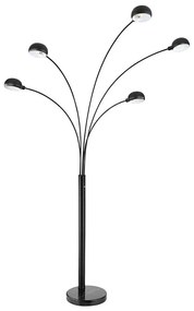 Globo 58228NB - Лампион SEYMOUR 5xE14/40W/230V черен