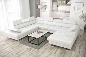 Ъглов диван Gelito Max I LTHR-Leuko-Left