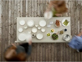 Кремава порцеланова чиния ø 24 cm Eau – Zone