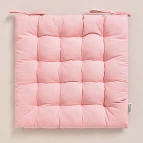 Светло розово Artisan памук стол възглавница 40x40 cm