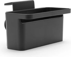 Органайзер за мивка Brabantia SinkSide 1003310, Закрепване за стената на мивката, Перфорирано дъно, Тъмносив