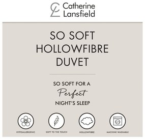 Зимна олекотена завивка и пълнеж 220x260 cm So Soft Hollowfibre – Catherine Lansfield