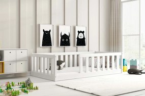 Детско легло Bellissimo-Бяло-80 x 160