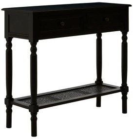Черна конзолна маса 33x91 cm Heritage - Premier Housewares