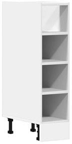 854184 vidaXL Долен шкаф Riga бял 20x44,5x81,5 cm Инженерна дървесина