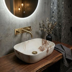 Умивалник за плот Rea Belinda Marrone Matt