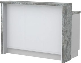 Остров за кухненска пейка Evora-Length: 135 cm.-Siena marble