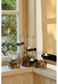 Сиви светлинни декорации в комплект от 2 Amalia - Sirius