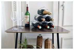 Сива метална стойка за вино - Compactor