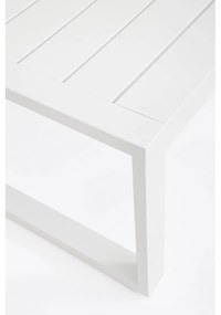 Бял алуминиев градински комплект от за отдих за 4 Kallen – Bizzotto