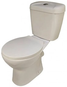 Моноблок ICC 6236P NEW, седалка и капак, порцелан, бял, 75.5x67.5x35.5см