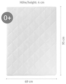 Детски матрак от пяна 75x100 cm - Roba