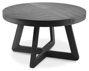 Сгъваема маса от черен дъб , ø 130 cm Bodil - Windsor &amp; Co Sofas