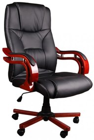 Черен масажен стол на колела с дистанционно управление BSL004M